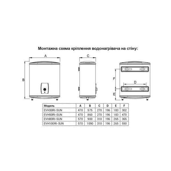 Willer EVH50RI-SUN НФ-00016574 фото