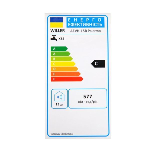 Willer AEVH-15R Palermo НФ-00016530 фото